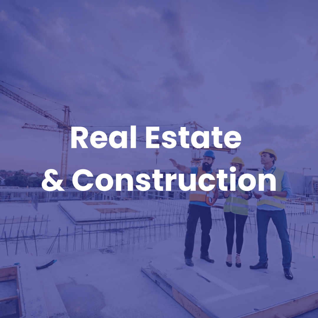 Real estate and construction executive recruitment